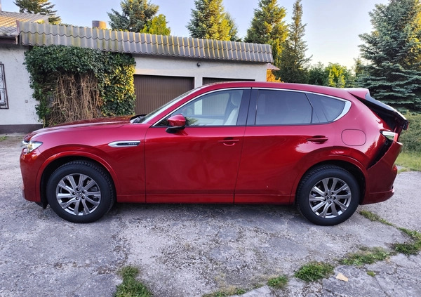 Mazda CX-60 cena 139000 przebieg: 14463, rok produkcji 2023 z Wrocław małe 121